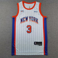 Men's New York Knicks Josh Hart #3 White 2024/25 Swingman Player Jersey1 - City Edition