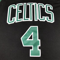 Men's Boston Celtics Jrue Holiday #4 Black Swingman Jersey1 - Statement Edition
