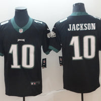 Men's Philadelphia Eagles Desean Jackson #10 Black Game Jersey1