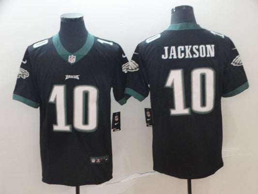 Men's Philadelphia Eagles Desean Jackson #10 Black Game Jersey1
