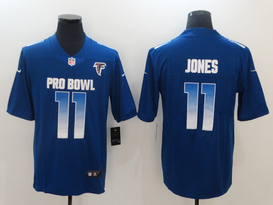 Men's Atlanta Falcons Julio Jones #11 Blue Game Jersey1
