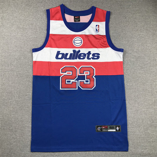 Men's Washington Wizards Michael Jordan #23 Blue Swingman Jersey1