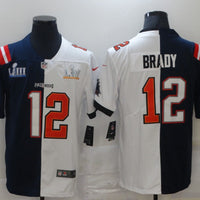 Men's Tampa Bay Buccaneers Tom Brady #12 Blue/White Game Jersey1
