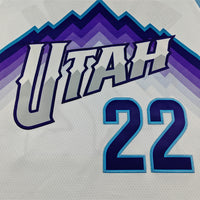 Men's Utah Jazz Darryn Peterson #22 White Swingman Jersey - Association Edition