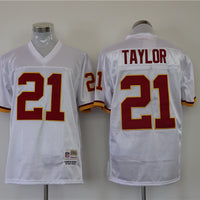 Men's Washington Redskins Sean Taylor Mitchell & Ness White Legacy Replica Jersey1