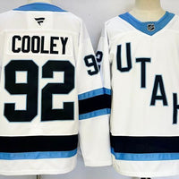 Men's Utah Mammoth Logan Cooley #92 Fanatics White Player Game Jersey