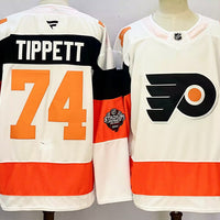 Men's Philadelphia Flyers Owen Tippett #74 Fanatics White Jersey