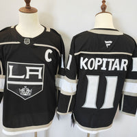 Men's Los Angeles Kings Anze Kopitar #11 Fanatics Black Player Game Jersey