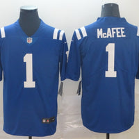 Men's Indianapolis Colts Mcafee Blue Player Game Jersey1