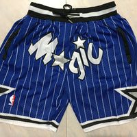 Men's Orlando Magic Blue Basketball Shorts1