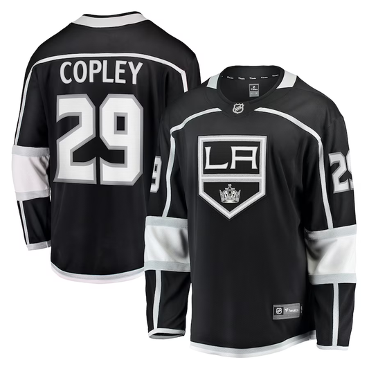 Men's Los Angeles Kings Pheonix Copley #29 Black Home Breakaway Jersey1