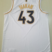 Men's Toronto Raptors Pascal Siakam White Swingman Player Jersey1