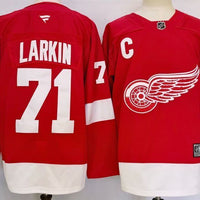 Men's Detroit Red Wings Dylan Larkin #71 Fanatics Red Player Game Jersey