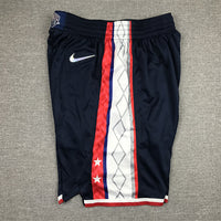 Men's Brooklyn Nets Navy Basketball Shorts1 City Edition