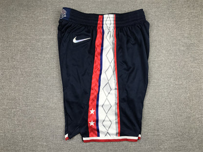 Men's Brooklyn Nets Navy Basketball Shorts1 City Edition