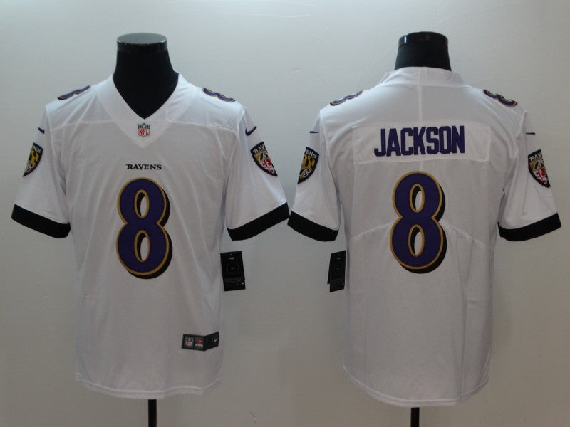 Lamar Jackson Baltimore Ravens White Vapor Limited Jersey - JerseysFreak