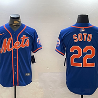 Men's New York Mets Juan Soto #22 Royal Alternate Replica Player Jersey1