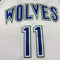 Men's Minnesota Timberwolves Naz Reid #11 White Swingman Player Jersey1
