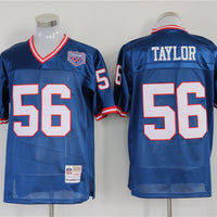 Men's New York Giants Lawrence Taylor Mitchell & Ness Royal Legacy Replica Jersey1