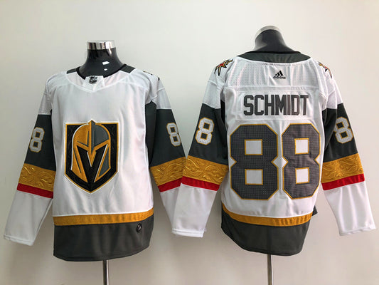 Men's Vegas Golden Knights Nate Schmidt #88 White Breakaway Player Jersey1