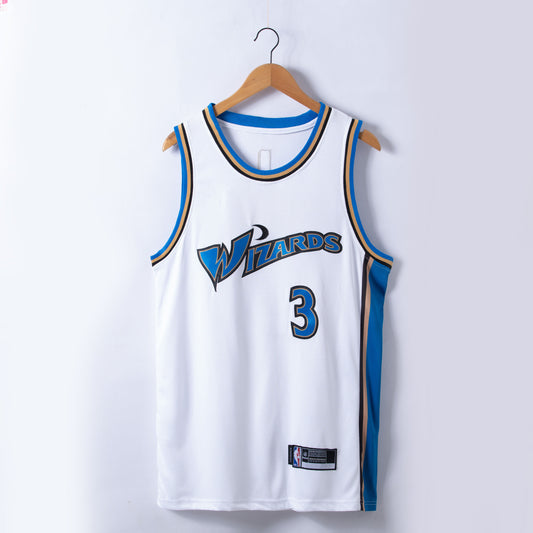 Men's Washington Wizards Bradley Beal White Swingman Player Jersey1