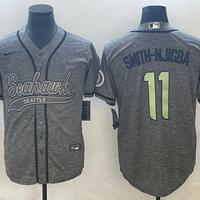 Men's Seattle Seahawks Jaxon Smith-Njigba #11 Gray Player Jersey Joint Edition