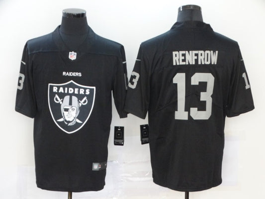Men's Las Vegas Raiders Hunter Renfrow #13 Black Alternate Game Jersey1