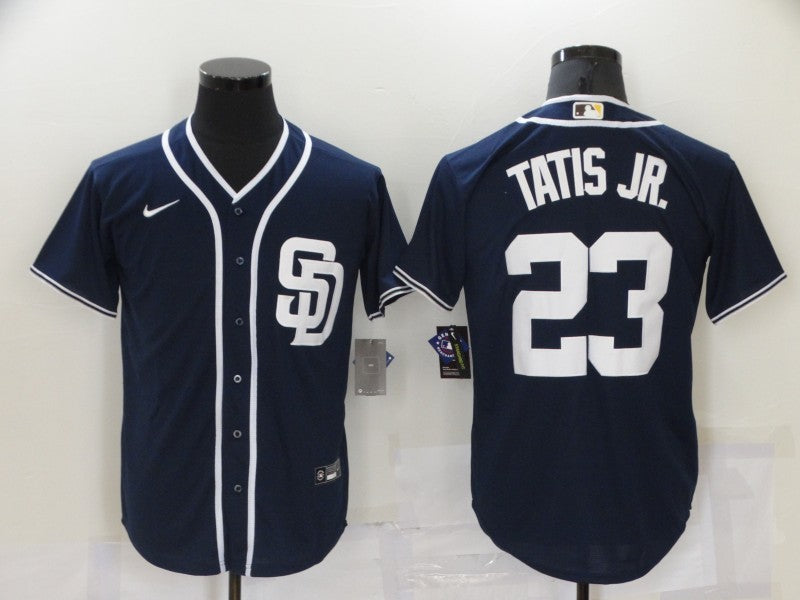 Men's San Diego Padres Fernando Tatis Jr. #23 Navy Player Stitched Jersey1