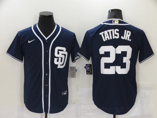 Men's San Diego Padres Fernando Tatis Jr. #23 Navy Player Stitched Jersey1