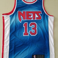 Men's Brooklyn Nets James Harden Light Blue 2020/21 Jersey1 - Classic Edition