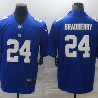Men's New York Giants James Bradberry #24 Blue Game Jersey1