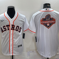 Men's Houston Astros White Home Replica Team Jersey1