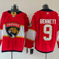Men's Florida Panthers Sam Bennett #9 Fanatics Red Game Jersey