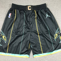 Men's Charlotte Hornets Black 2022/23 Basketball Shorts11 City Edition