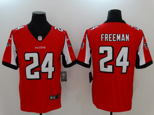 Men's Atlanta Falcons Devonta Freeman #24 Red Game Jersey1