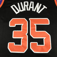 Men's Phoenix Suns Kevin Durant #35 Black 2022/23 Player Jersey1