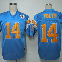 Men's San Diego Chargers Dan Fouts Mitchell & Ness Blue Legacy Replica Jersey1
