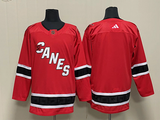 Men's Carolina Hurricanes Red Blank Player Jersey1