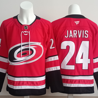Men's Carolina Hurricanes Seth Jarvis #24 Fanatics Red Jersey