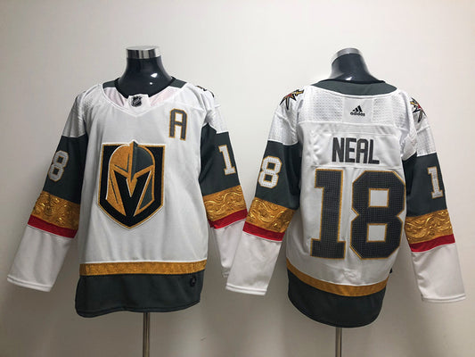 Men's Vegas Golden Knights James Neal #18 White Breakaway Player Jersey1