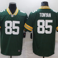 Men's Green Bay Packers Robert Tonyan #85 Green Game Jersey1