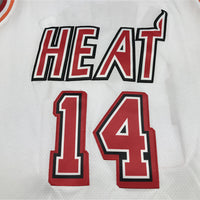 Men's Miami Heat Tyler Herro #14 White 2022/23 Swingman Jersey1 - Classic Edition