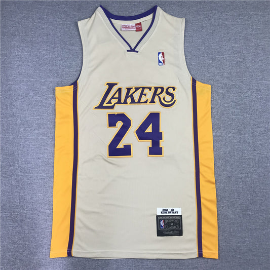 Men's Los Angeles Lakers Kobe Bryant 2008-09 Hardwood Classics Player Jersey1