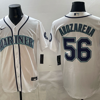 Men's Seattle Mariners Randy Arozarena #56 White Home Limited Player Jersey