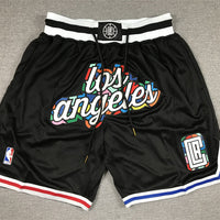 Men's LA Clippers Black 2022/23 City Edition Basketball Shorts1