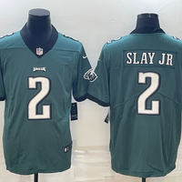 Men's Philadelphia Eagles Darius Slay Jr. #2 Midnight Green Game Jersey1