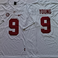 Men's Alabama Crimson Tide Bryce Young #9 White Player Game Jersey
