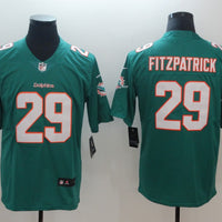 Men's Miami Dolphins Ryan Fitzpatrick #29 Green Game Jersey1