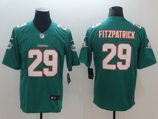 Men's Miami Dolphins Ryan Fitzpatrick #29 Green Game Jersey1