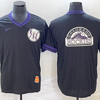 Men's Colorado Rockies Black Alternate Replica Team Jersey1